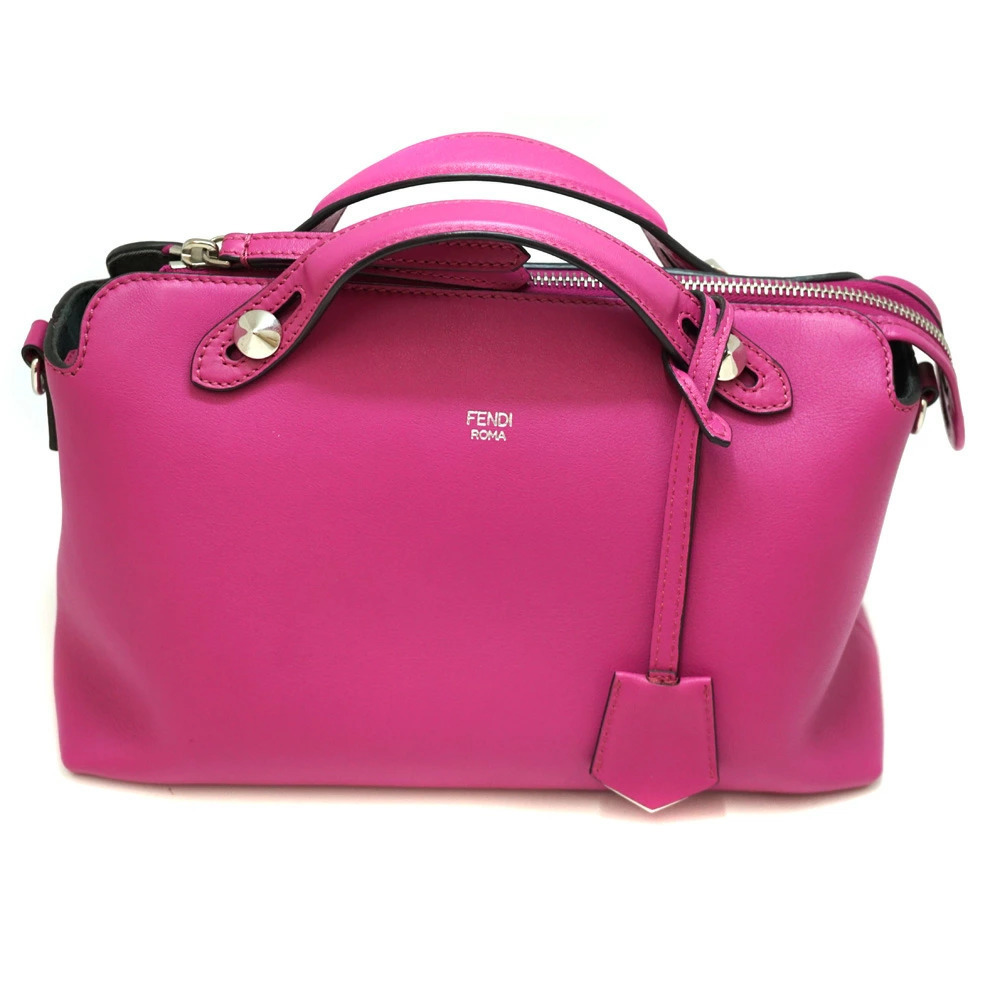 Fendi The Bag Shoulder By Way Pink View 2